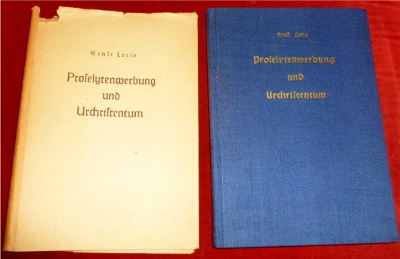 Ernst Lerle Proselytenwerbung und Urchristentum