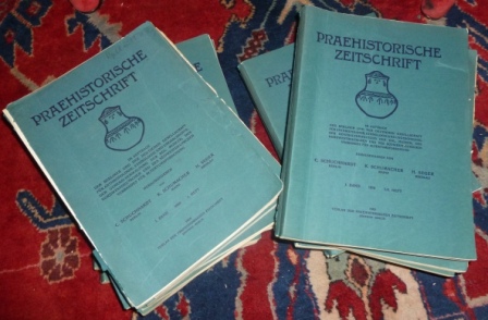 Hrsg. C. Schuchhardt, K. Schumacher, H. Seger Praehistorische Zeitschrift