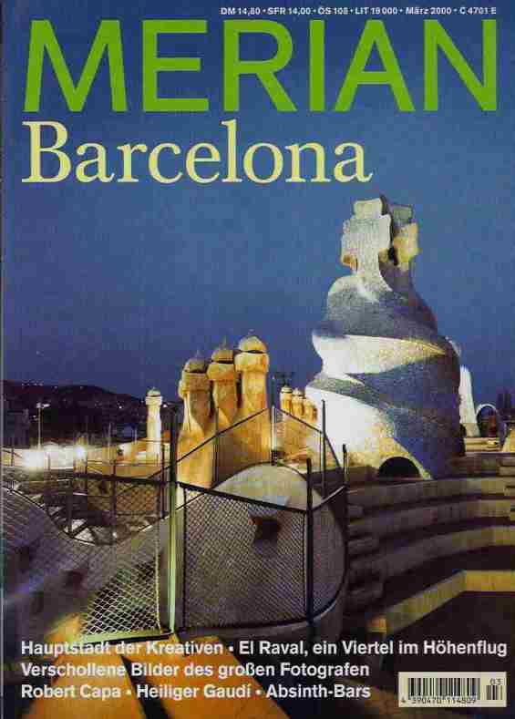 Merian: Barcelona.  53. Jahrgang, Heft 03